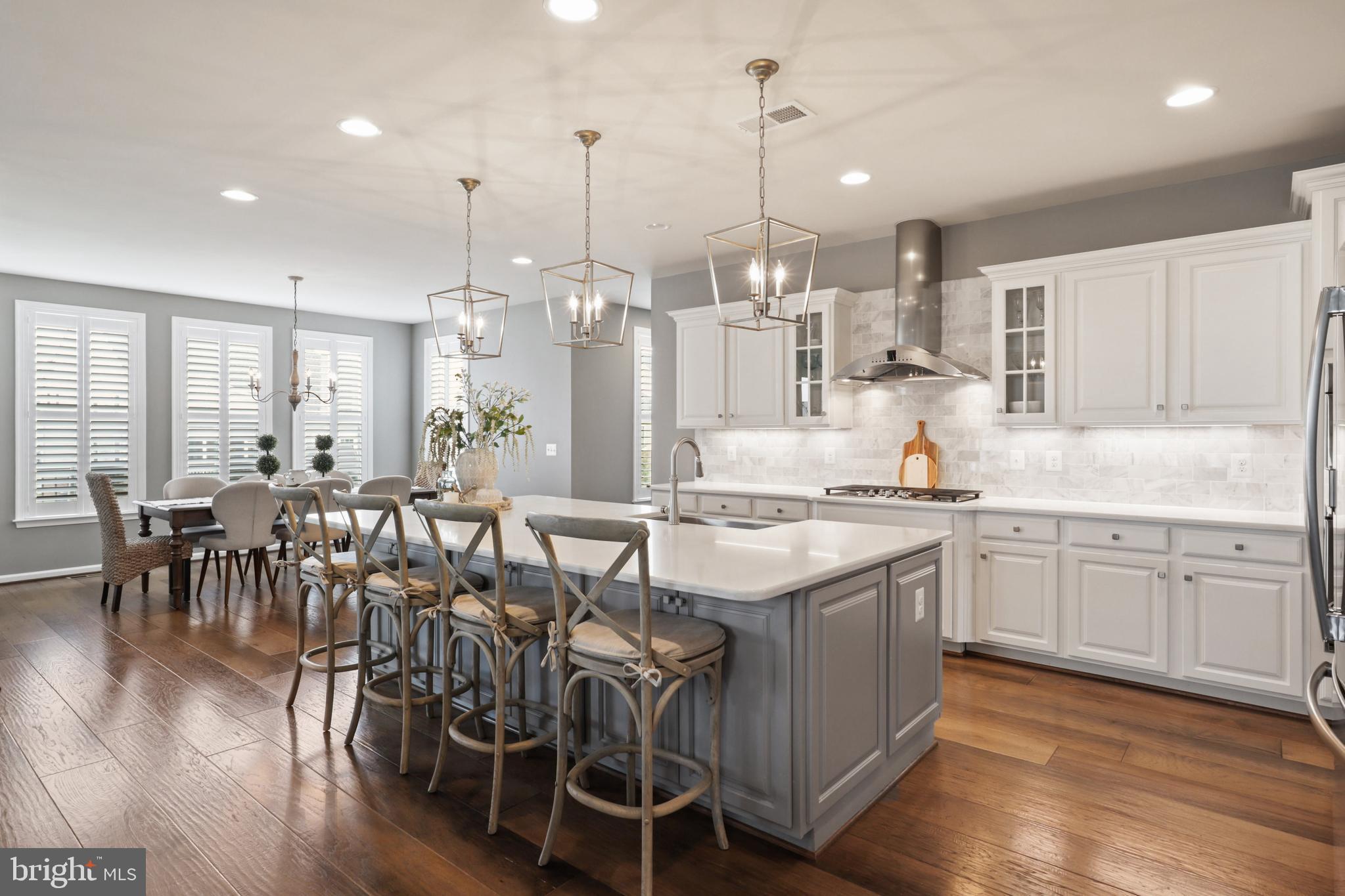 1103 Themis Street Southeast Leesburg, VA 20175 - Photo 37 of 108 Kitchen island/breakfast bar & breakfast room