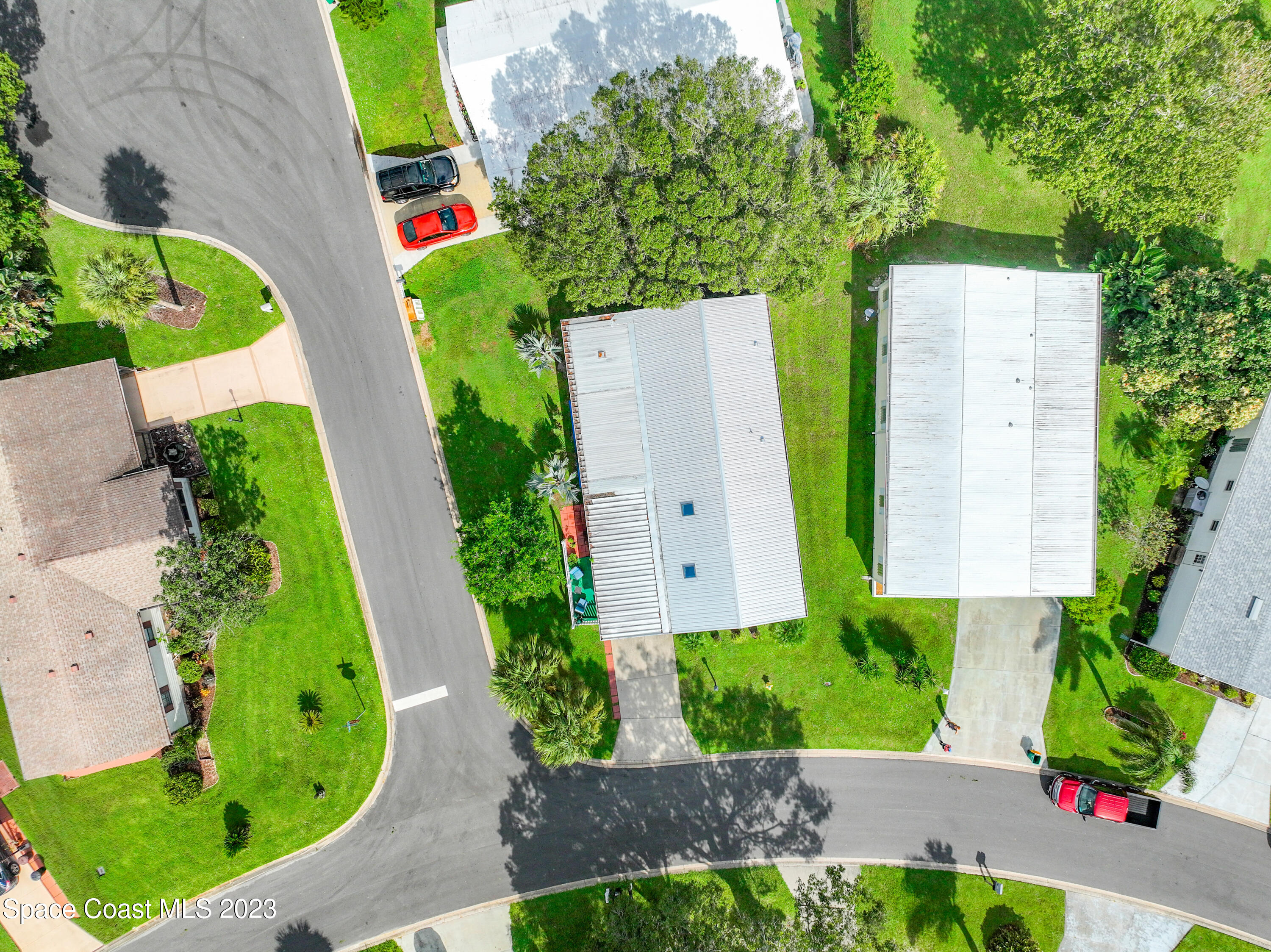 832 Periwinkle Circle Sebastian, FL 32976 - Photo 46 of 52 an aerial view of a house