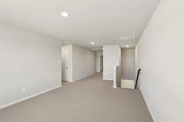 a view of empty room