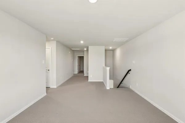 a view of empty room