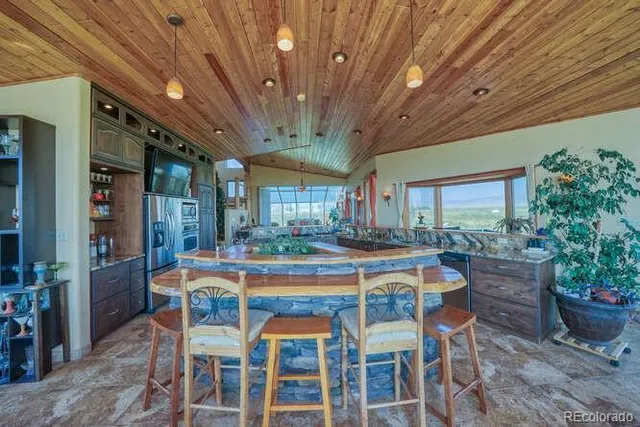 a view of living room with balcony