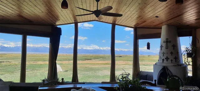 a living room filled with furniture