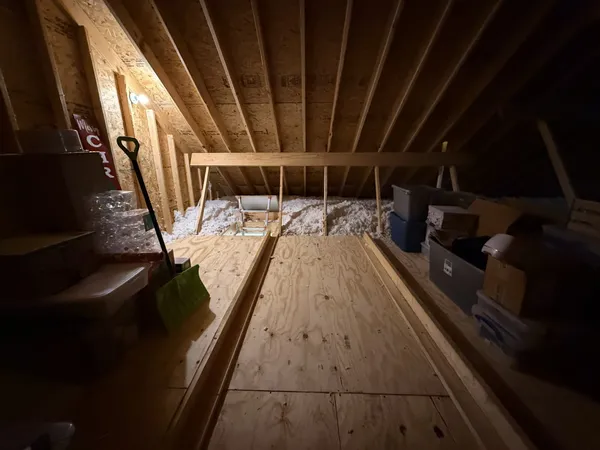 a view of an outdoor space and wooden floor