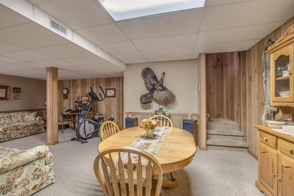 1397 Back Bone Road Sparta, TN 38583 - Photo 27 of 30 a view of a dining room with furniture and a chandelier