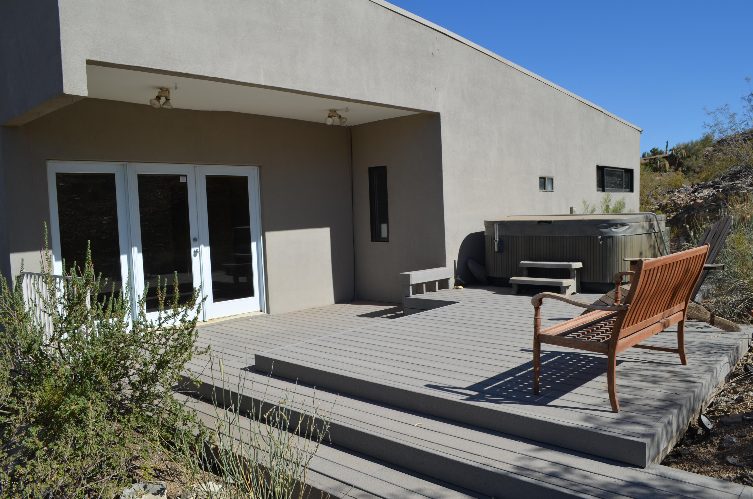 2806 East Frye Road Phoenix, AZ 85048 - Photo 14 of 24 Deck + spa at master suite