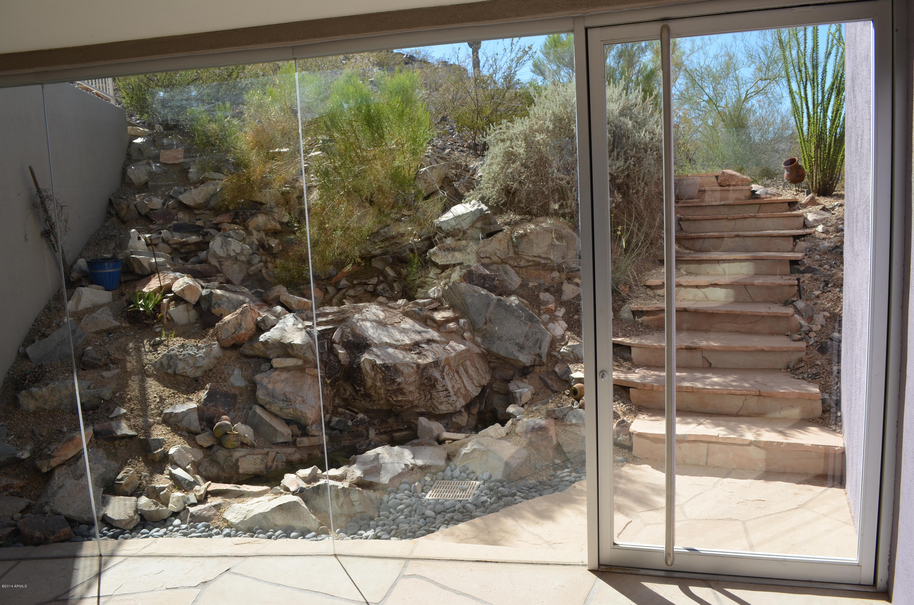 2806 East Frye Road Phoenix, AZ 85048 - Photo 3 of 24 Foyer with view of Mountain & Waterfall