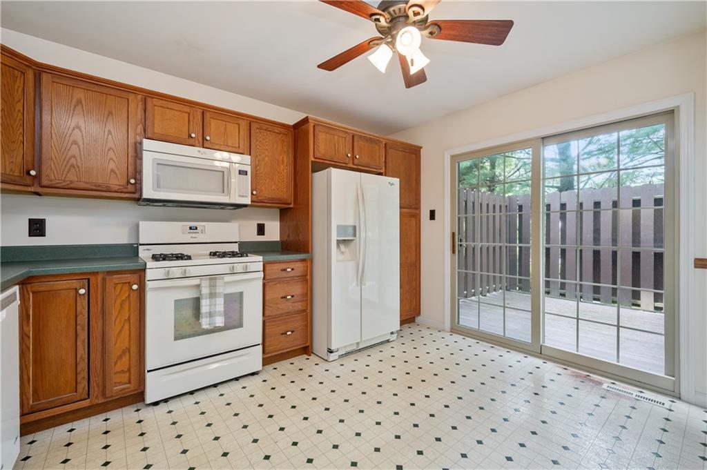 156 Terra Drive McKees Rocks, PA 15136 - Photo 5 of 27 Kitchen leads to a private deck.