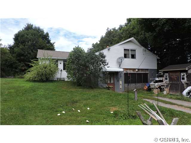 5337 Ford Road Elba, NY 14058 - Photo 1 of 1 Exterior Front. Newer roof with private 1.92 acres