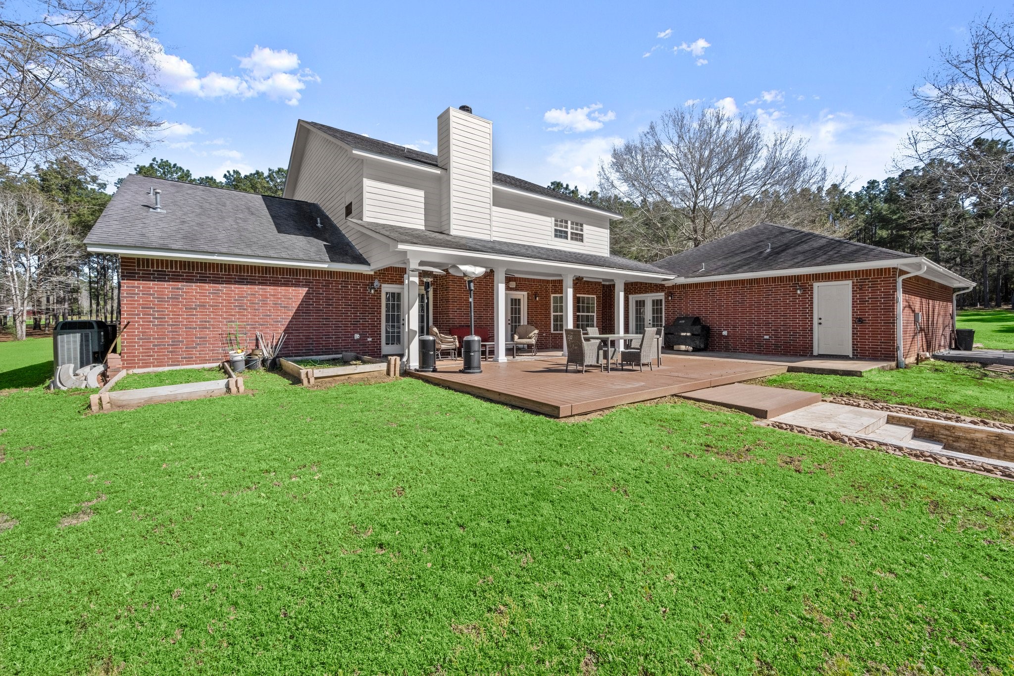 825 Walding Road Livingston, TX 77351 - Photo 11 of 50 front view of house with a yard