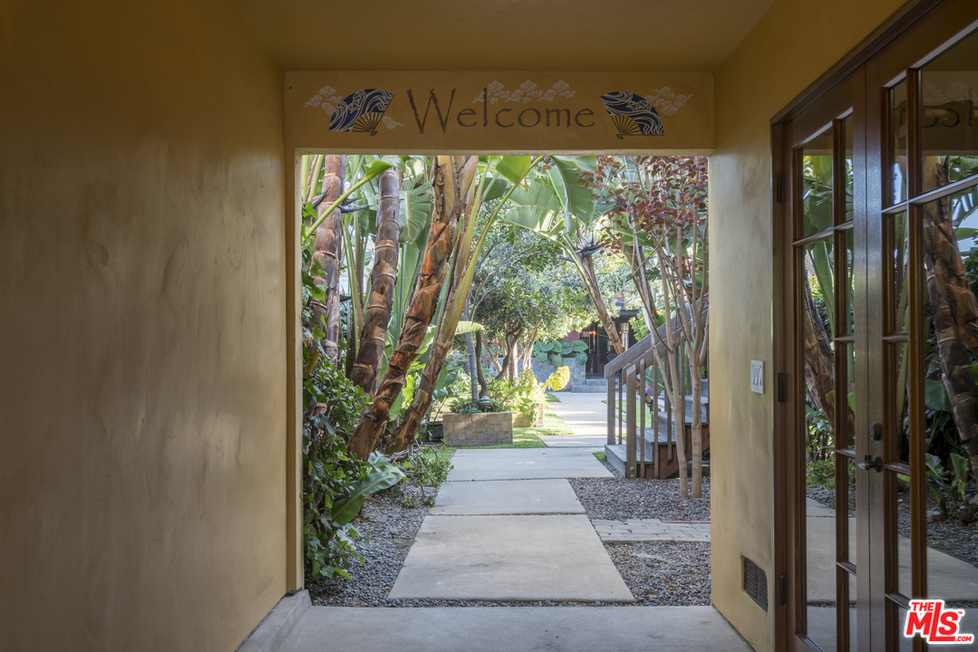 23746 Malibu Road Malibu, CA 90265 - Photo 26 of 46 a view of a entryway door of the house