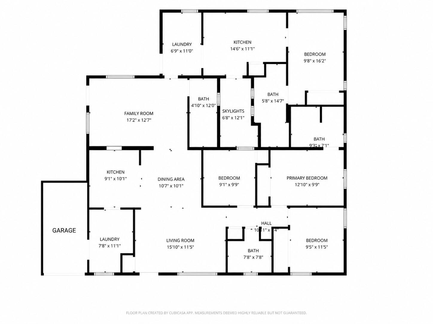 26604 Southwest 124th Court Homestead, FL 33032 - Photo 39 of 39 floor plan 26640 sw 124