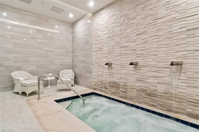 a view of a golf course with a big yard