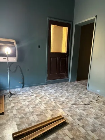 a view of empty room