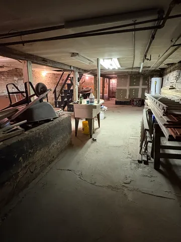 a view of car garage