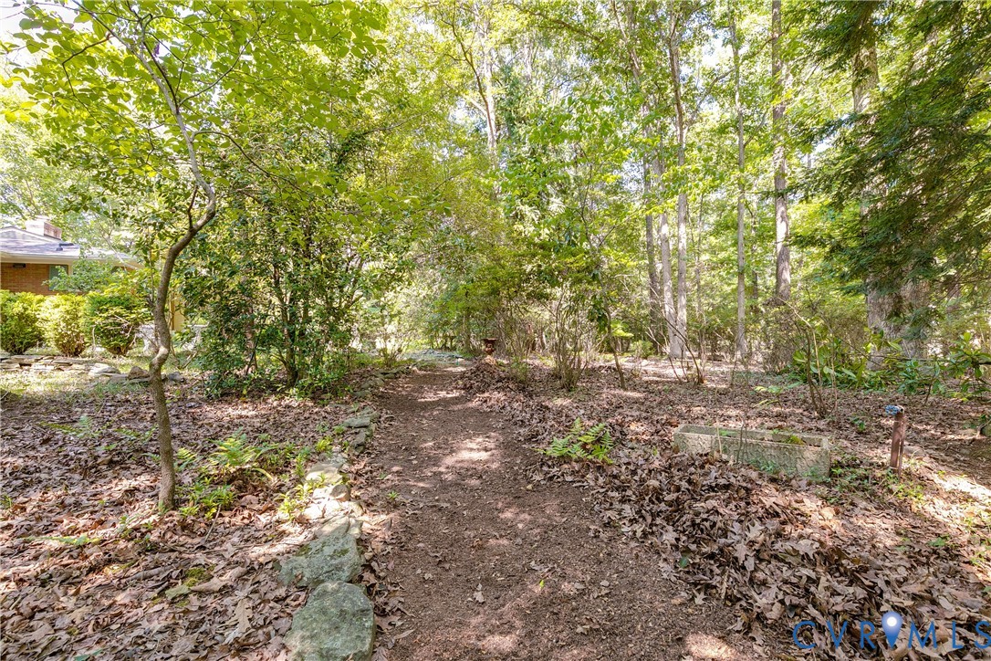 10475 Cherokee Road Richmond, VA 23235 - Photo 55 of 74 Pathway to rear of expansive lot.