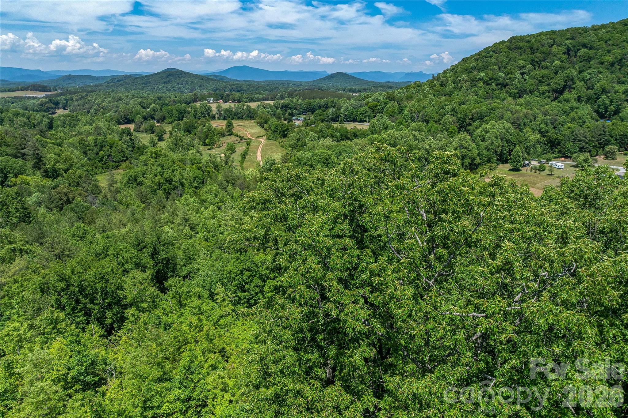 180 Fat Wall Road Marion, NC 28752 - Photo 25 of 32 a view of a big yard with lots of green space