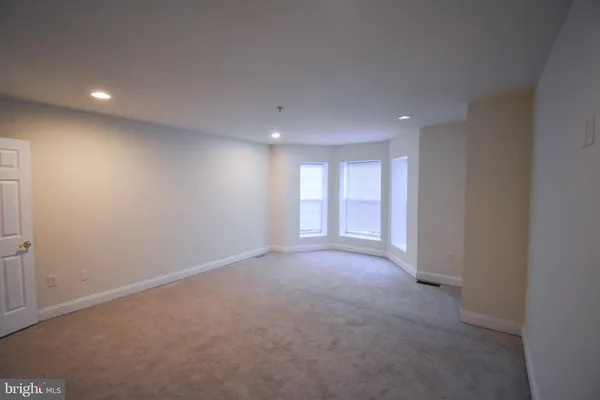 a view of empty room