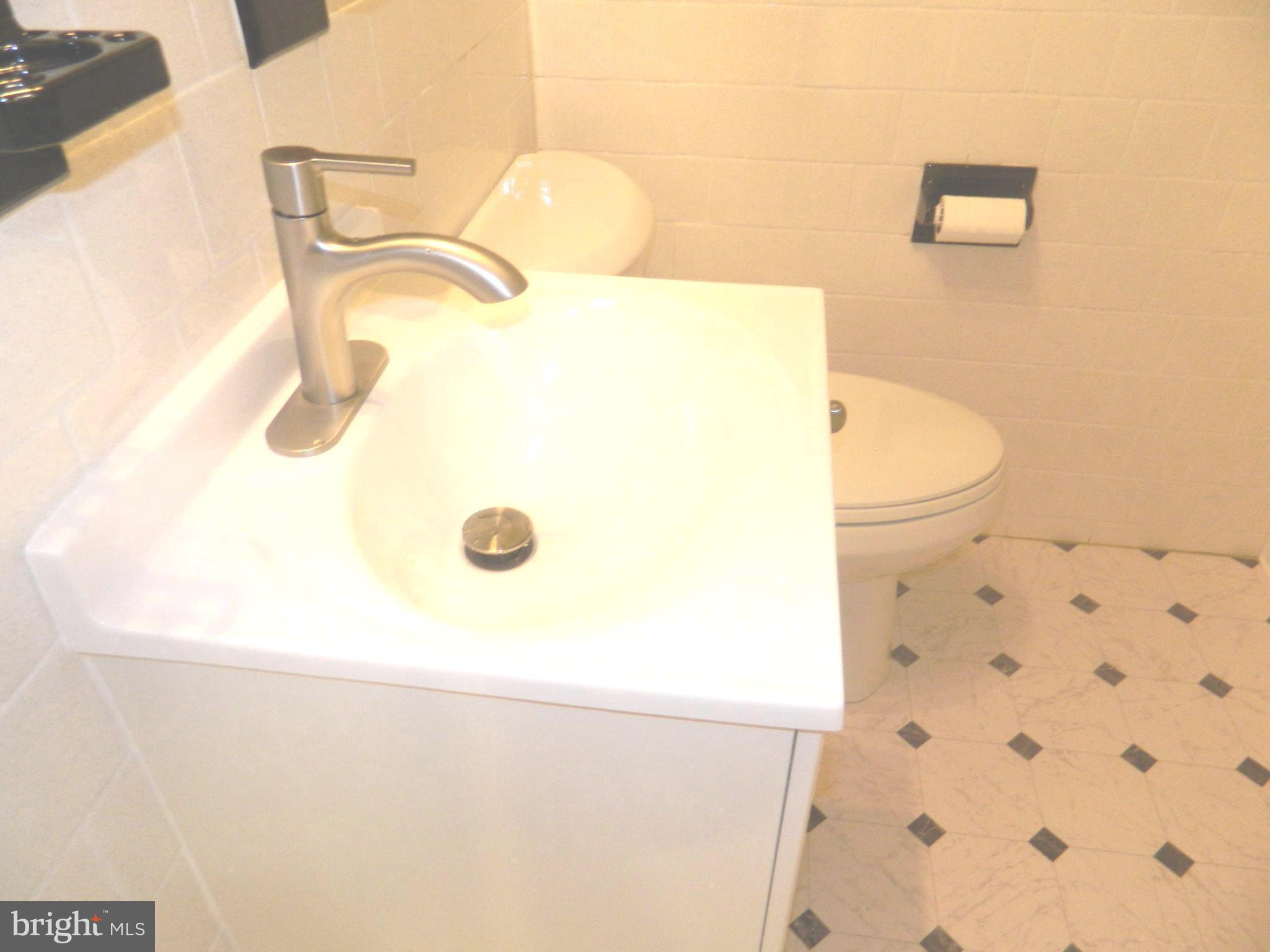 513 12th Street Northeast, Unit 9 Washington, DC 20002 - Photo 22 of 29 a bathroom with a sink and a mirror
