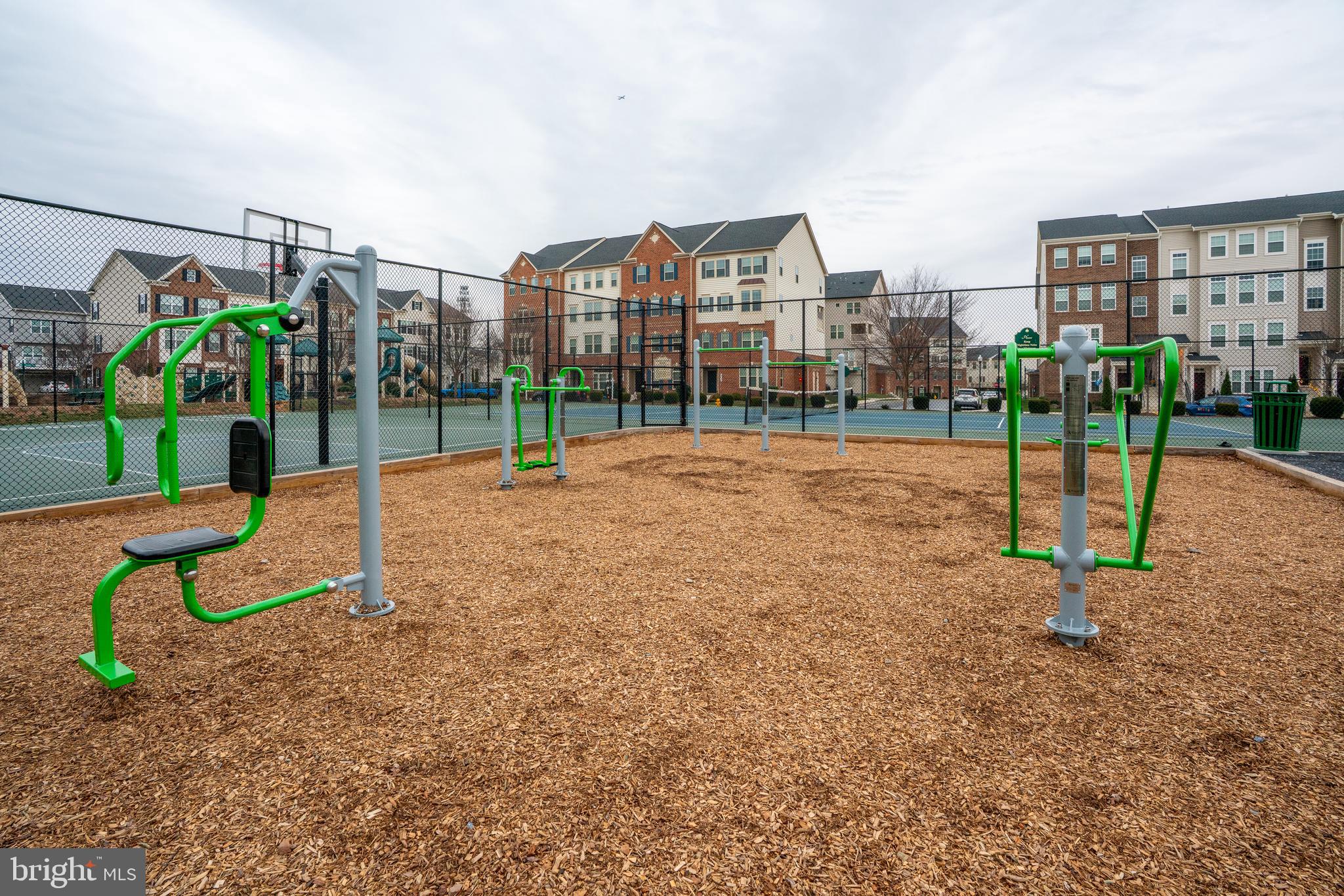 6202 Davinci Street Frederick, MD 21703 - Photo 36 of 36 a view of a tennis ground with a street