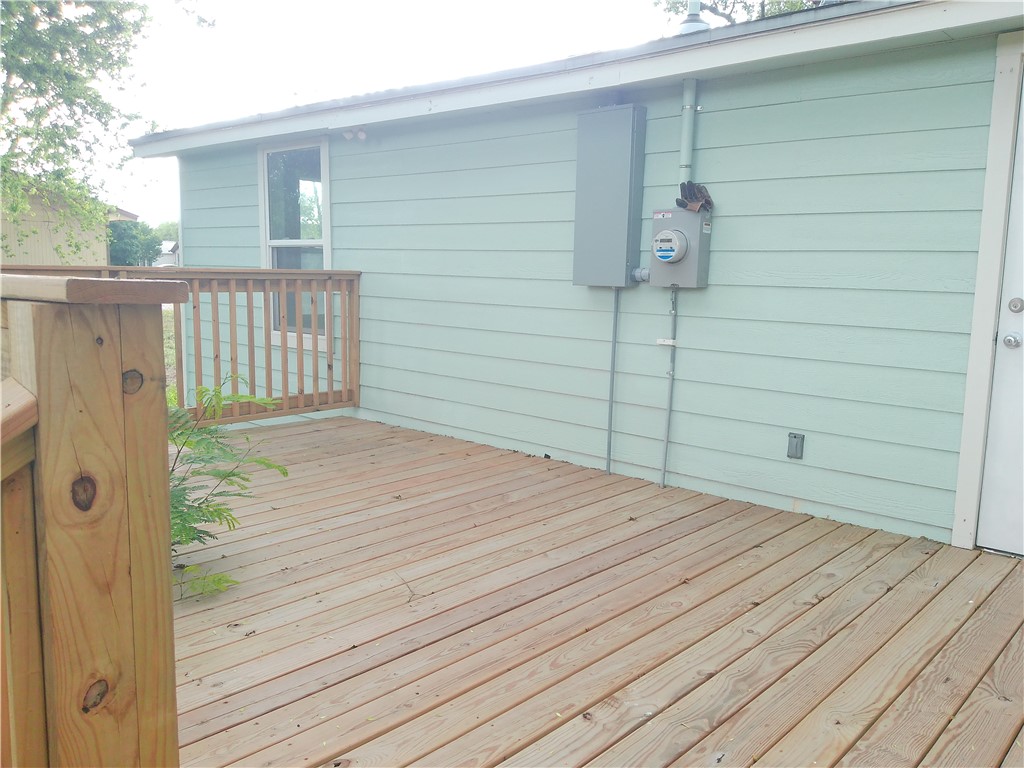 306 Allison Drive Gregory, TX 78359 - Photo 13 of 15 a view of a backyard of a house