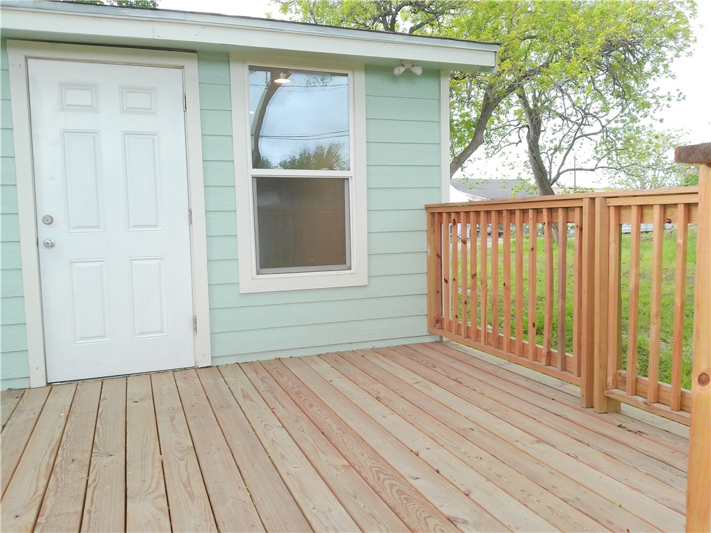 306 Allison Drive Gregory, TX 78359 - Photo 14 of 15 a view of outdoor space with deck and furniture