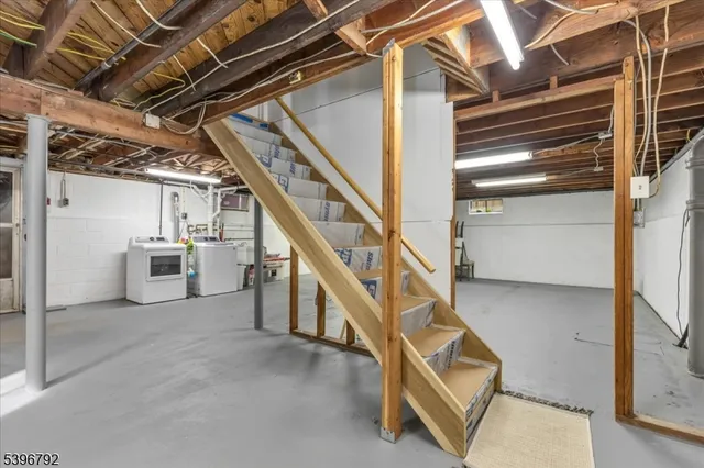 a view of storage and utility room