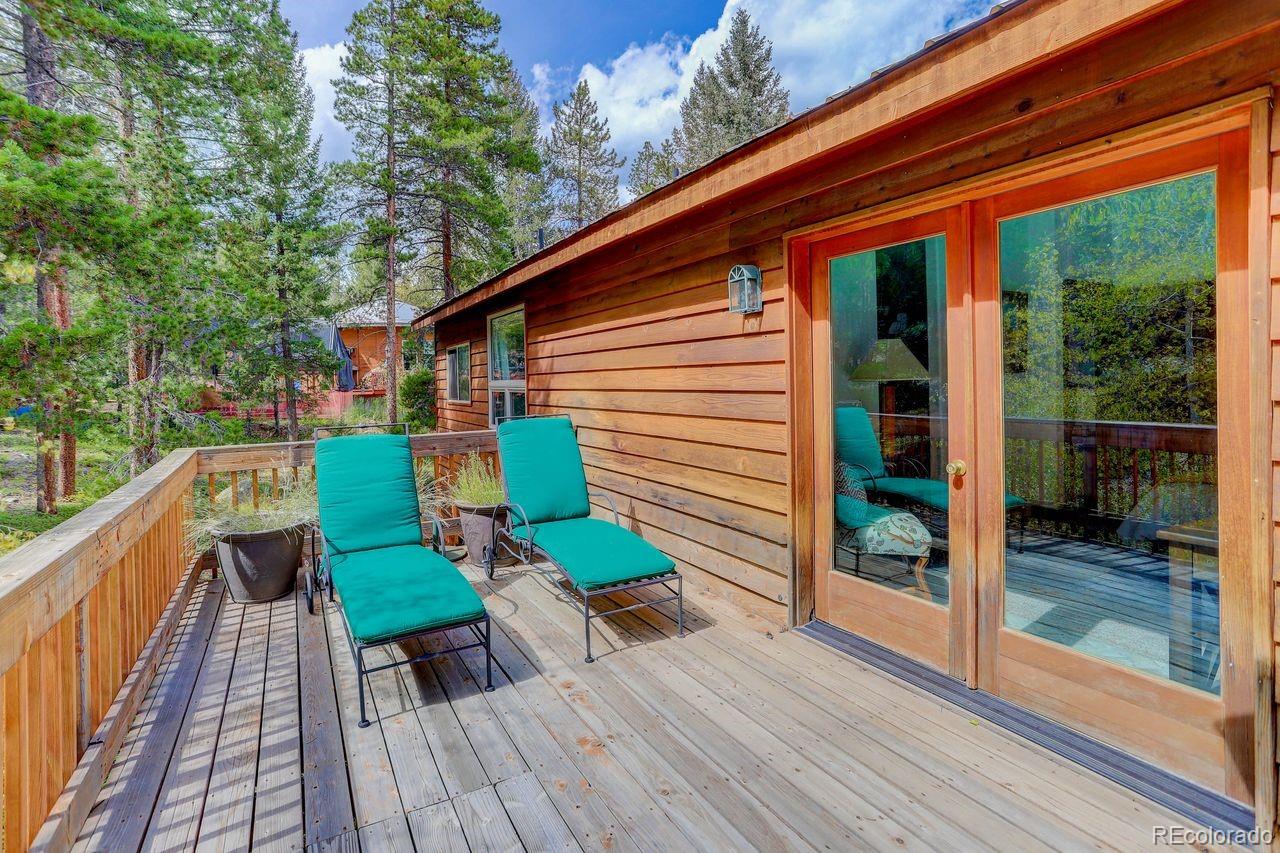 264 North Fork Road Grant, CO 80448 - Photo 28 of 34 a view of deck with patio