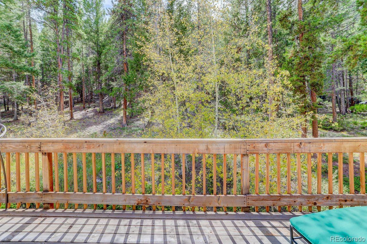 264 North Fork Road Grant, CO 80448 - Photo 32 of 34 a view of a wooden fence