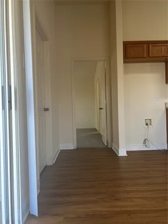 a view of wooden floor