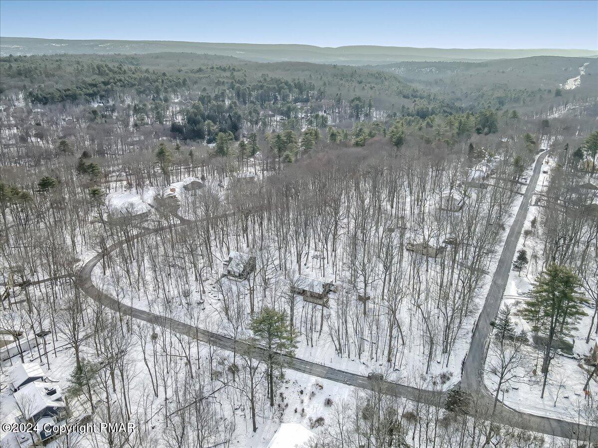 124 Rabbit Court Bushkill, PA 18324 - Photo 37 of 44 a view of a yard with wooden fence