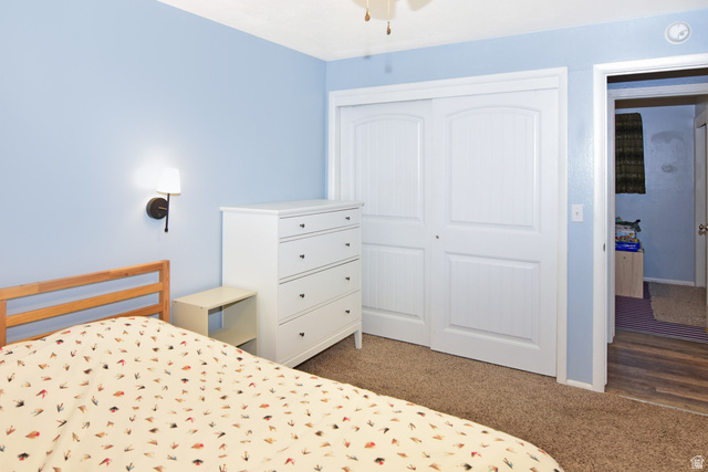 315 Park Street Inkom, ID 83245 - Photo 12 of 28 Light blue painted walls with a built-in wall sconce