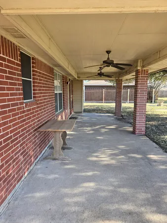 a house view with a outdoor space