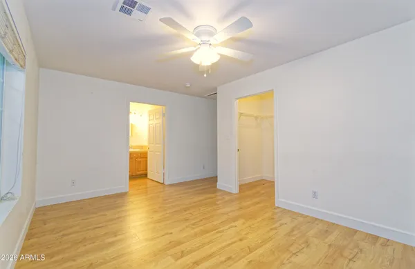 a view of an empty room with window