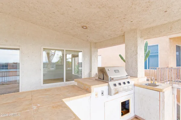 a room with storage and utility