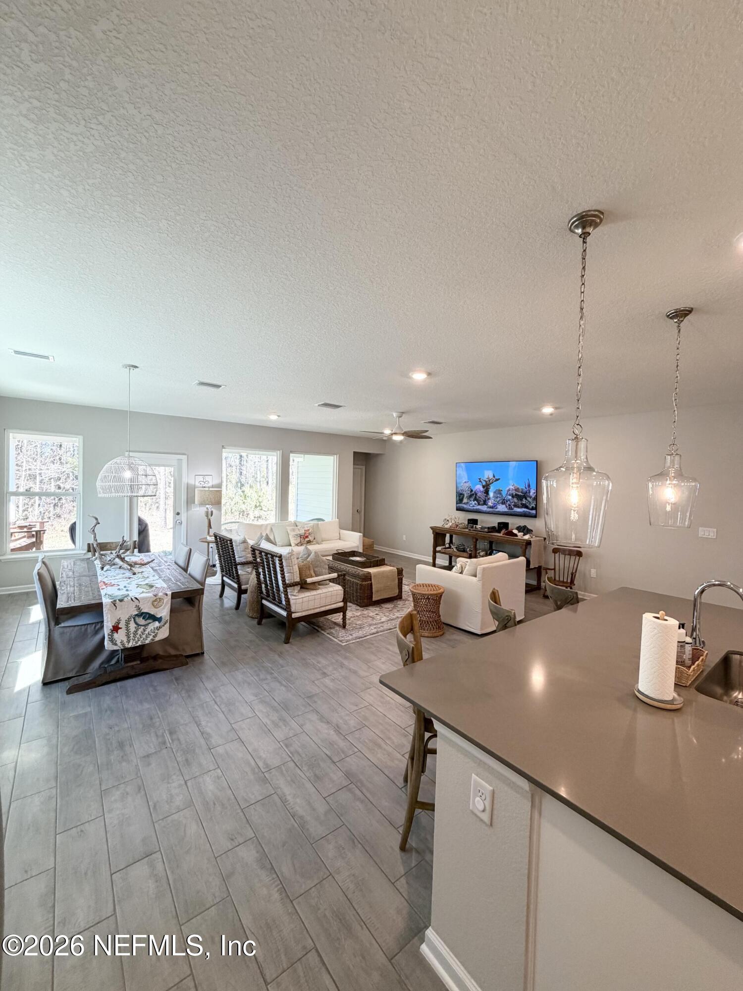 75457 Banyan Way Yulee, FL 32097 - Photo 22 of 36 a living room with furniture and a flat screen tv