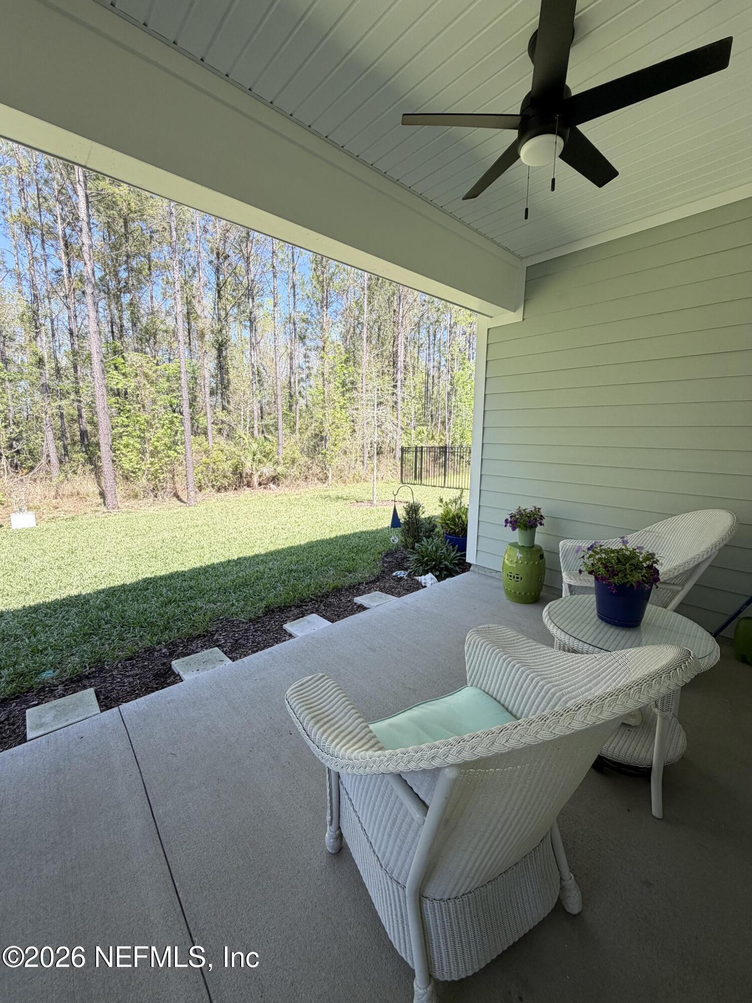 75457 Banyan Way Yulee, FL 32097 - Photo 28 of 36 a kitchen with a sink and a view of living room