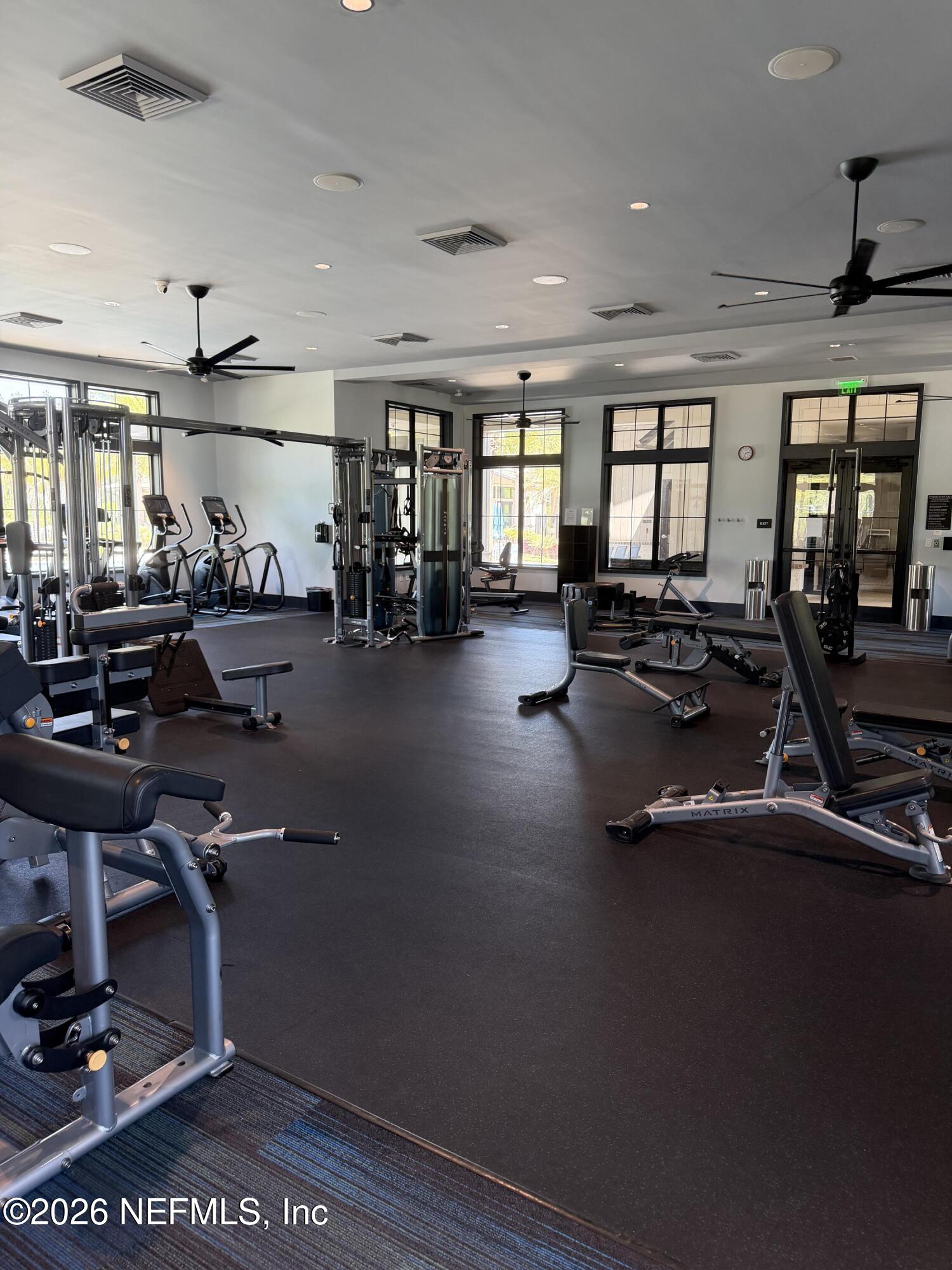 75457 Banyan Way Yulee, FL 32097 - Photo 34 of 36 a view of a room with gym equipment