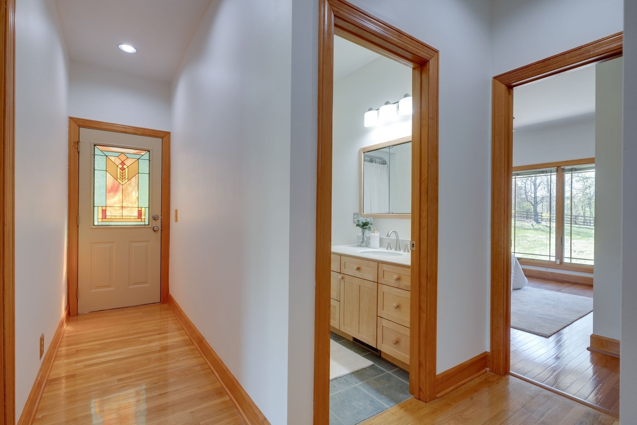 1249 White Road Bon Aqua, TN 37025 - Photo 40 of 60 a view of a bathroom from the hallway