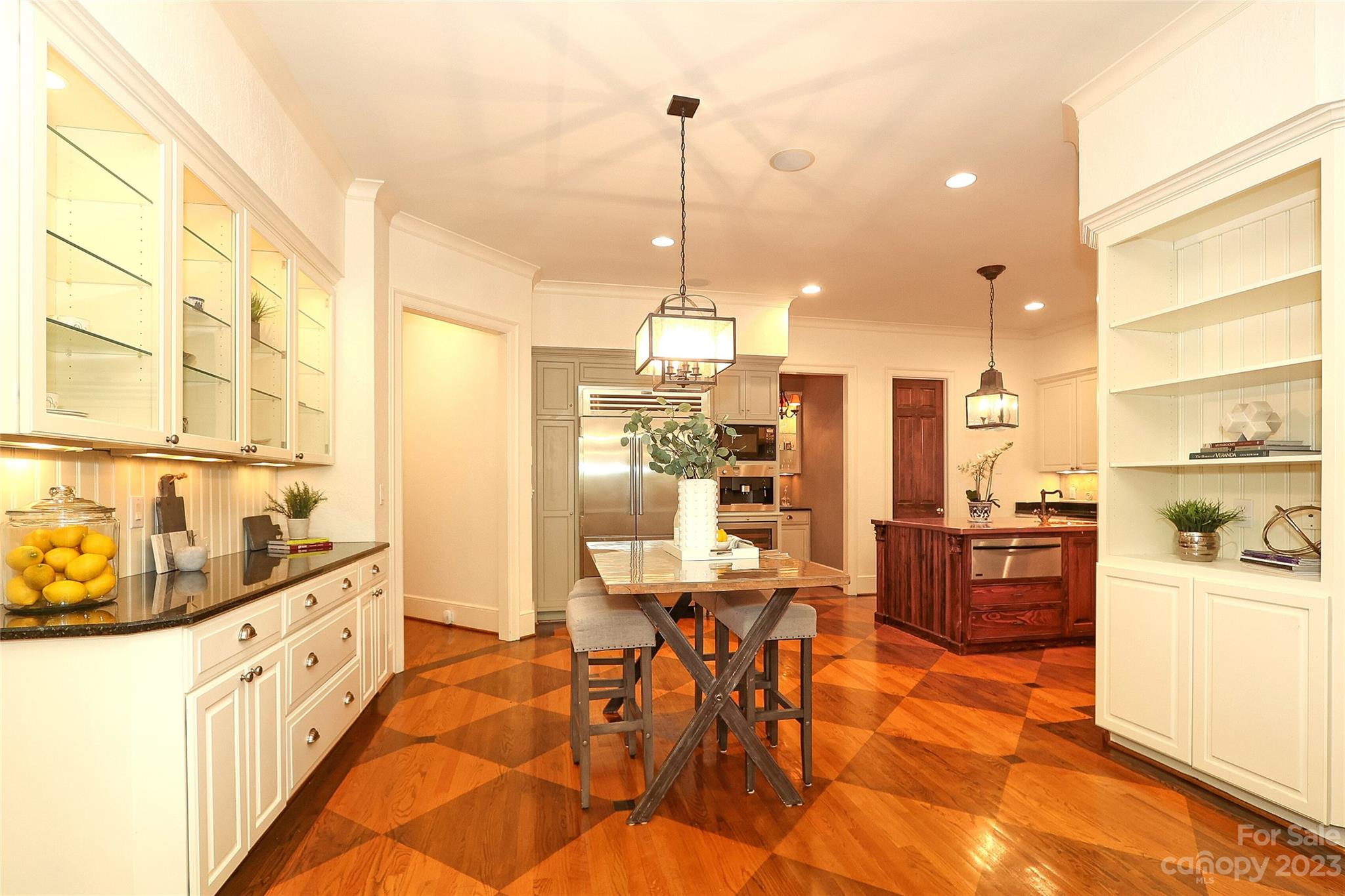 2416 Warburton Road Charlotte, NC 28211 - Photo 14 of 46 a very nice looking kitchen with a large window appliances and cabinets