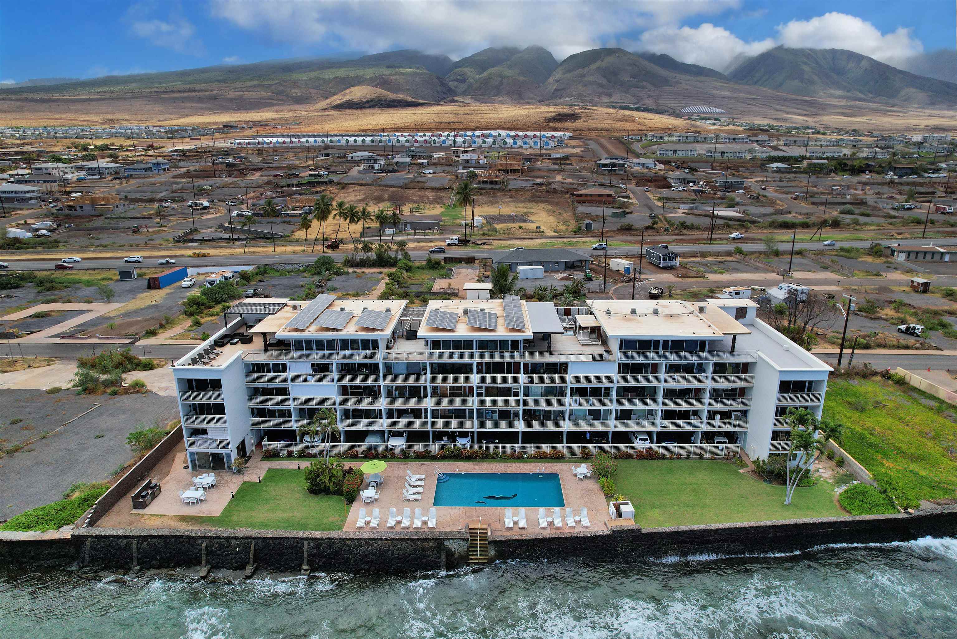 1403 Front Street, Unit 308 Lahaina, HI 96761 - Photo 24 of 35 a view of a city with tall buildings