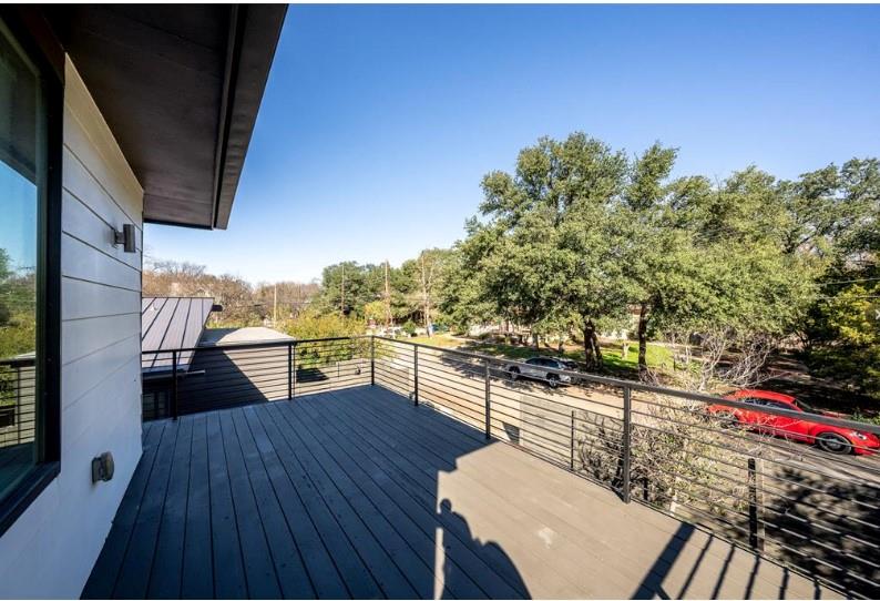 203 East 46th Street Austin, TX 78751 - Photo 2 of 13 View of wooden terrace