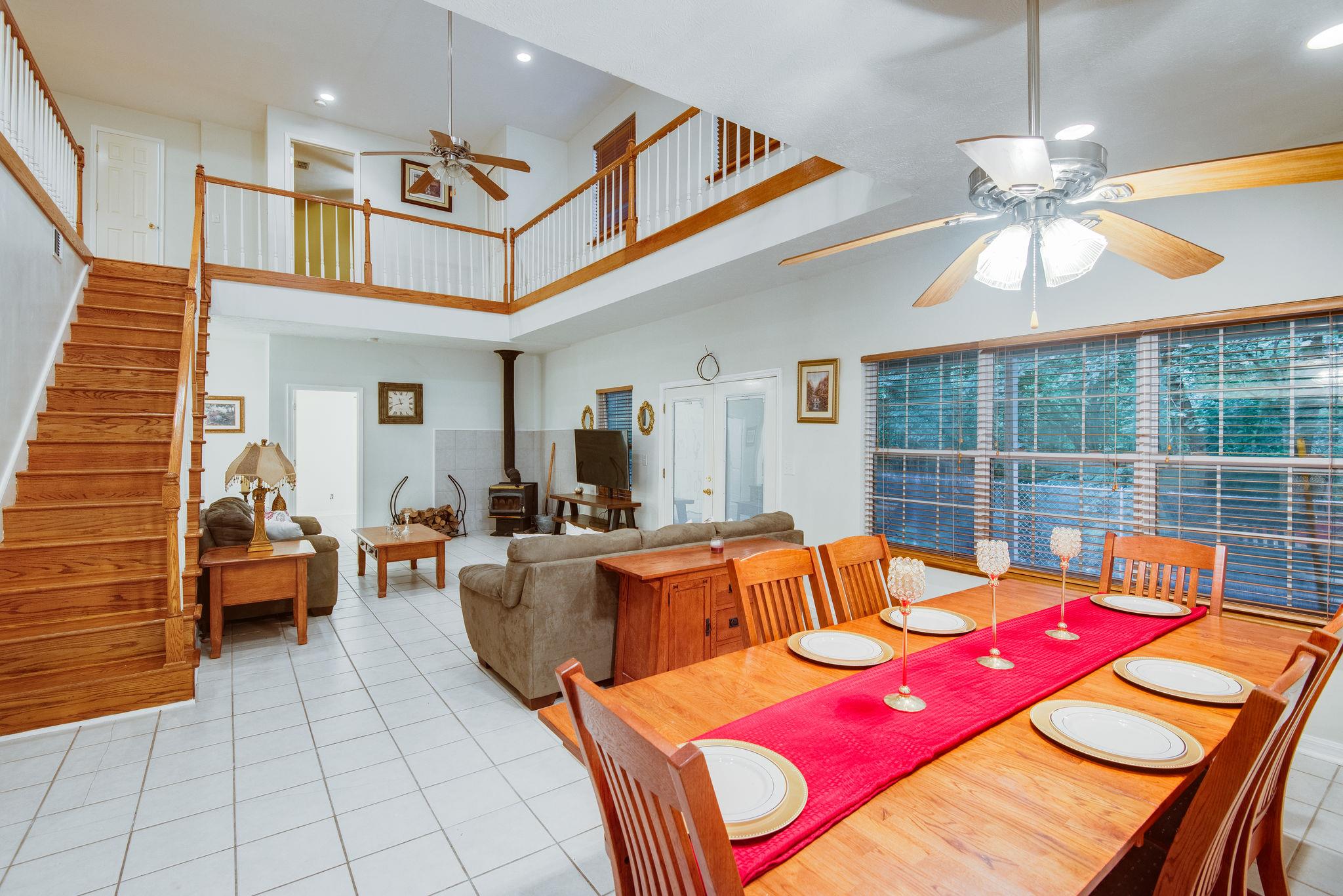 549 Porter Hollow Road Linden, TN 37096 - Photo 30 of 30 Open floor plan with soaring ceilings has all the space you can imagine!