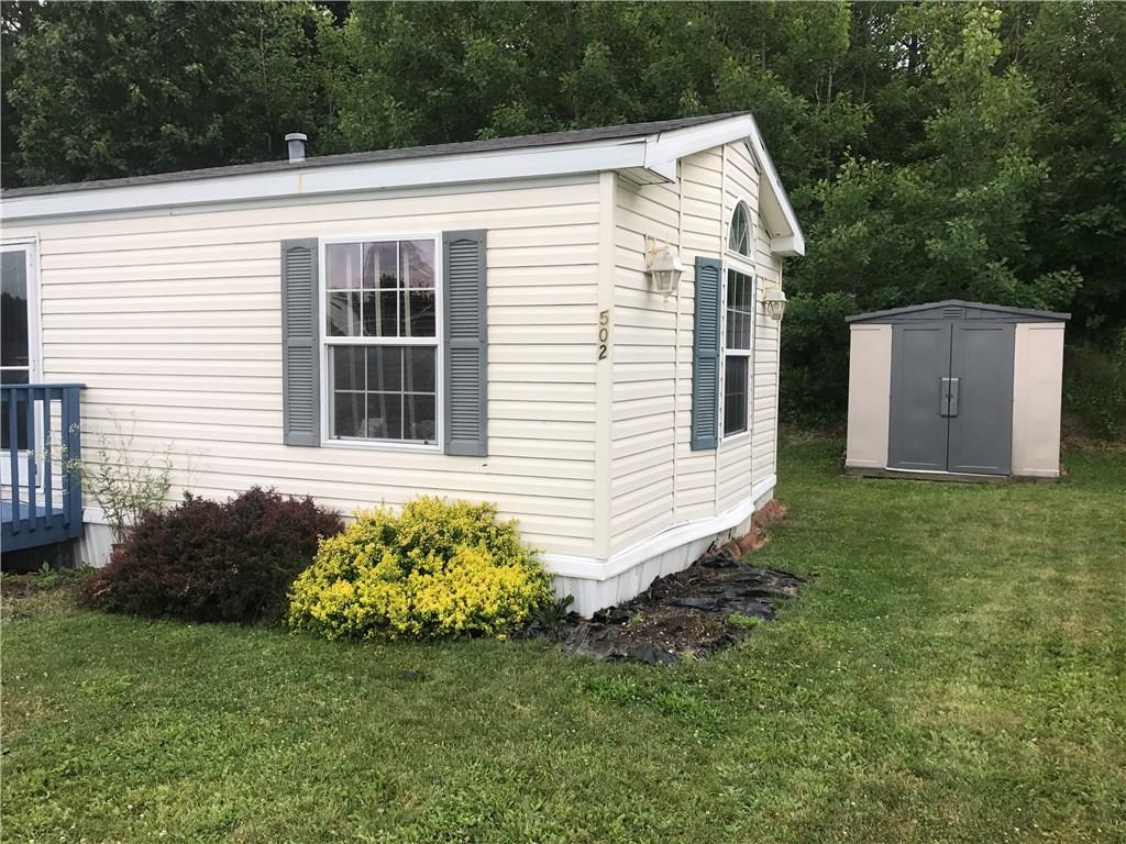 502 Amy Lane Rochester, PA 15074 - Photo 13 of 14 Vinyl sided shed is also included.
