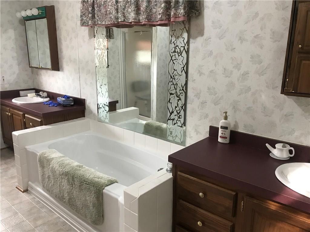 502 Amy Lane Rochester, PA 15074 - Photo 8 of 14 His and her vanities with garden tub.