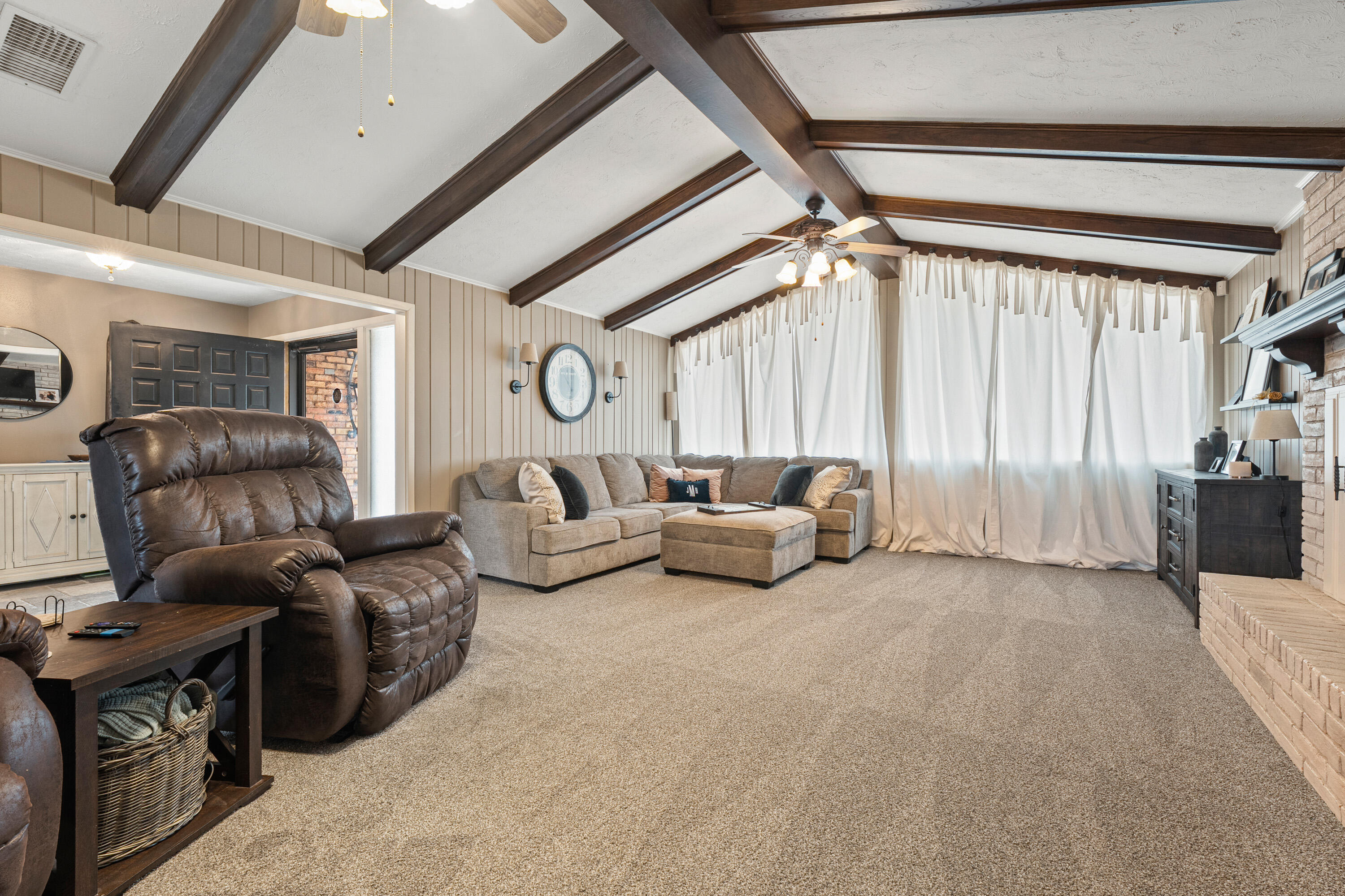 1304 Ave J Ralls, TX 79357 - Photo 7 of 32 a living room with furniture and a large window