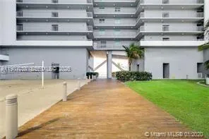 a view of a terrace with a yard