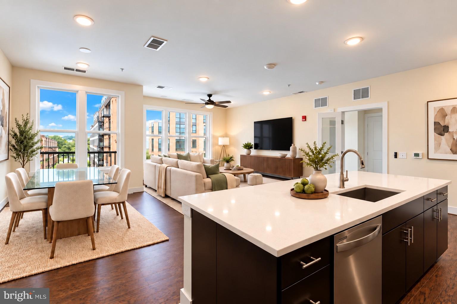 11200 Reston Station Boulevard, Unit 502 Reston, VA 20190 - Photo 7 of 40 Light and bright - virtually staged