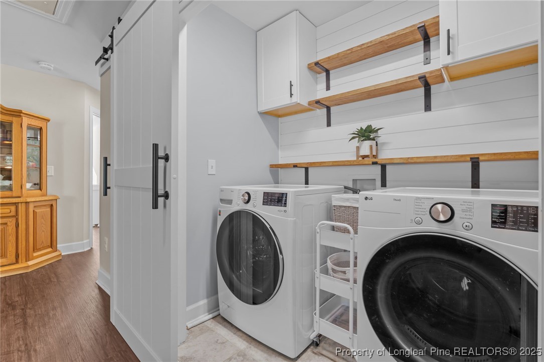 994 Micahs Way North Spring Lake, NC 28390 - Photo 27 of 42 a utility room with dryer and washer