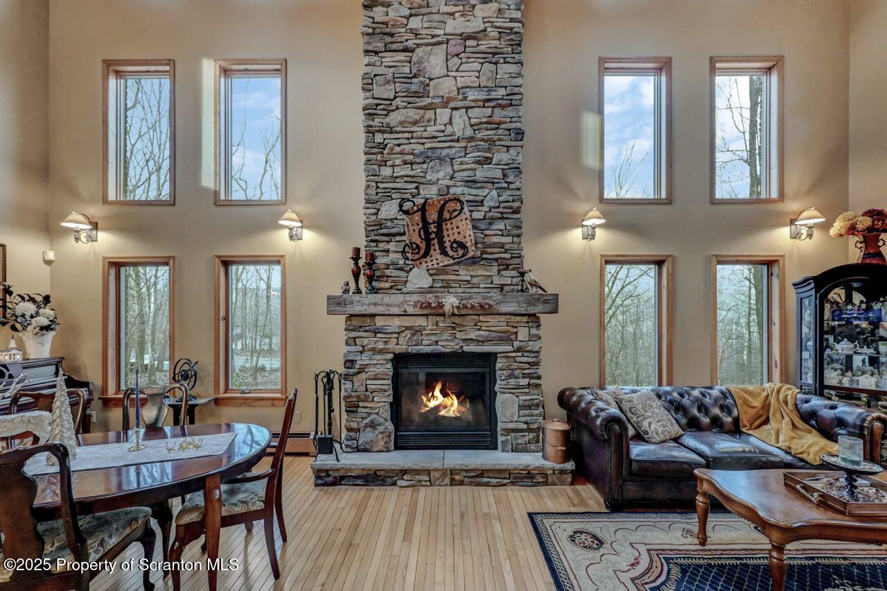 933 Newton Road Clarks Summit, PA 18411 - Photo 12 of 95 fireplace