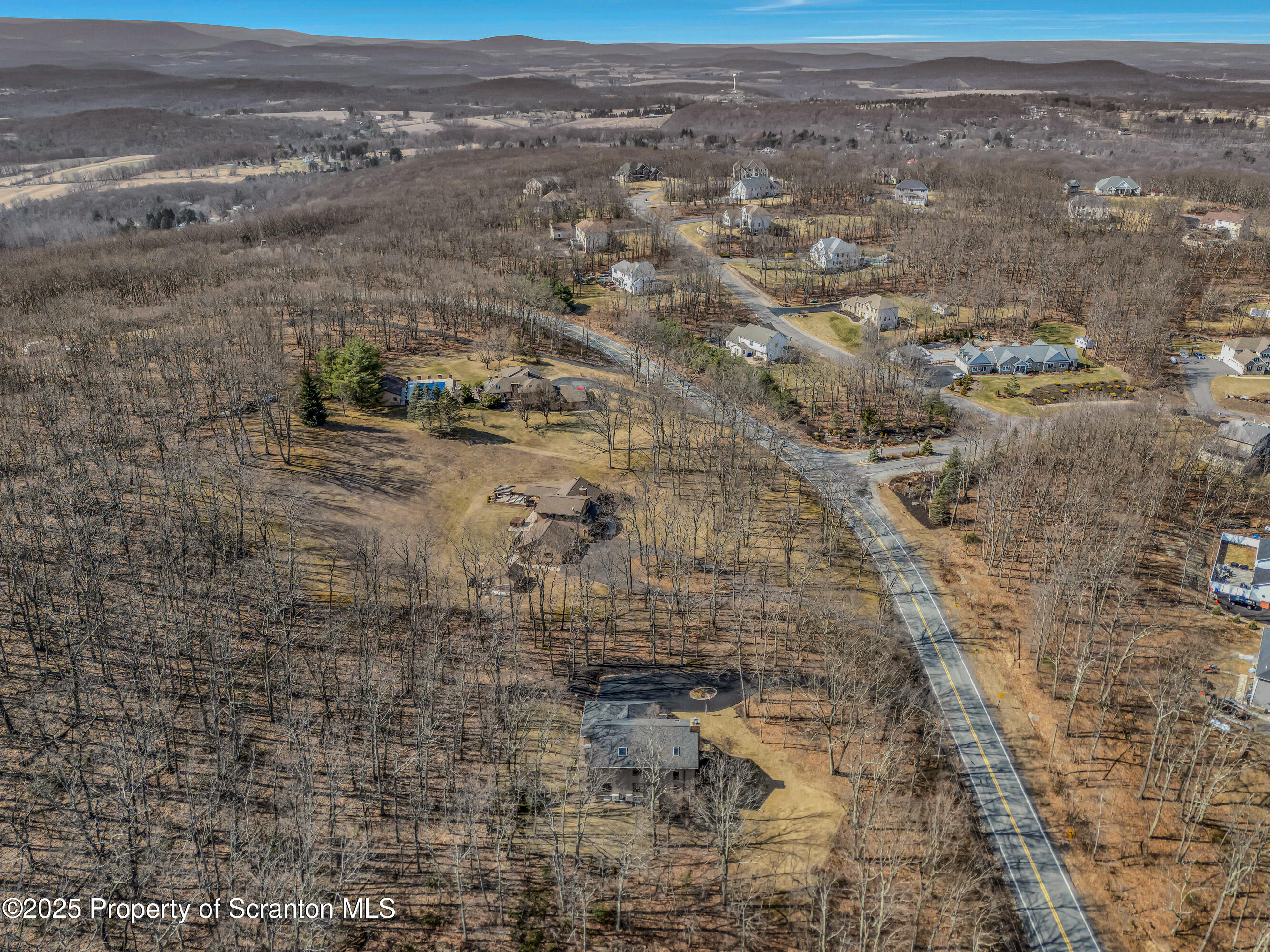 933 Newton Road Clarks Summit, PA 18411 - Photo 4 of 95 ariel view